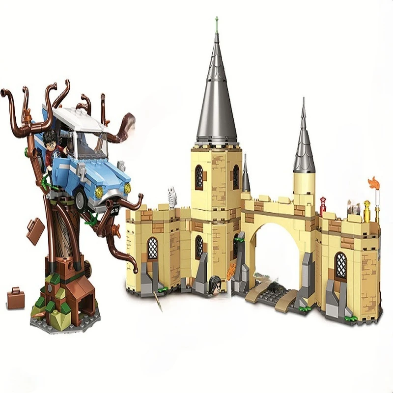 

Hogwarts Whomping willow Building Blocks Compatible with 75953 Bricks Kids Educational Toys birthday gift for Children