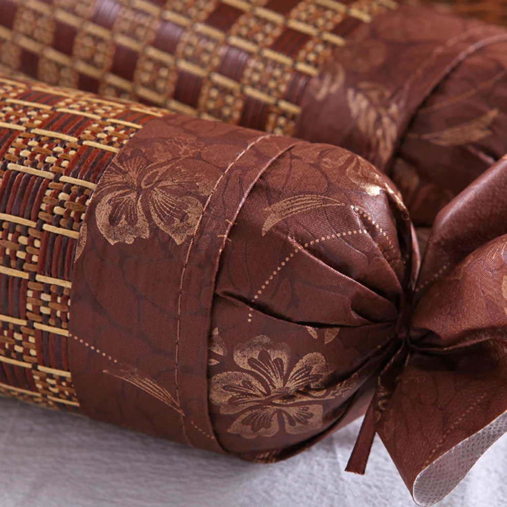 Подушка для шеи из бамбукового угля охлаждающая подушка снятия боли в ледяной