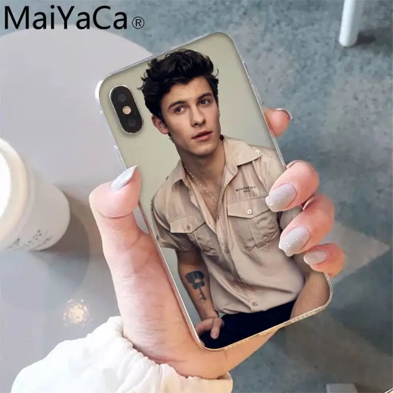 

MaiYaCa Shawn Mendes Phone Case Cover for iPhone 12 8 7 6 6S Plus X XS MAX 5 5S SE XR 12 11 pro promax