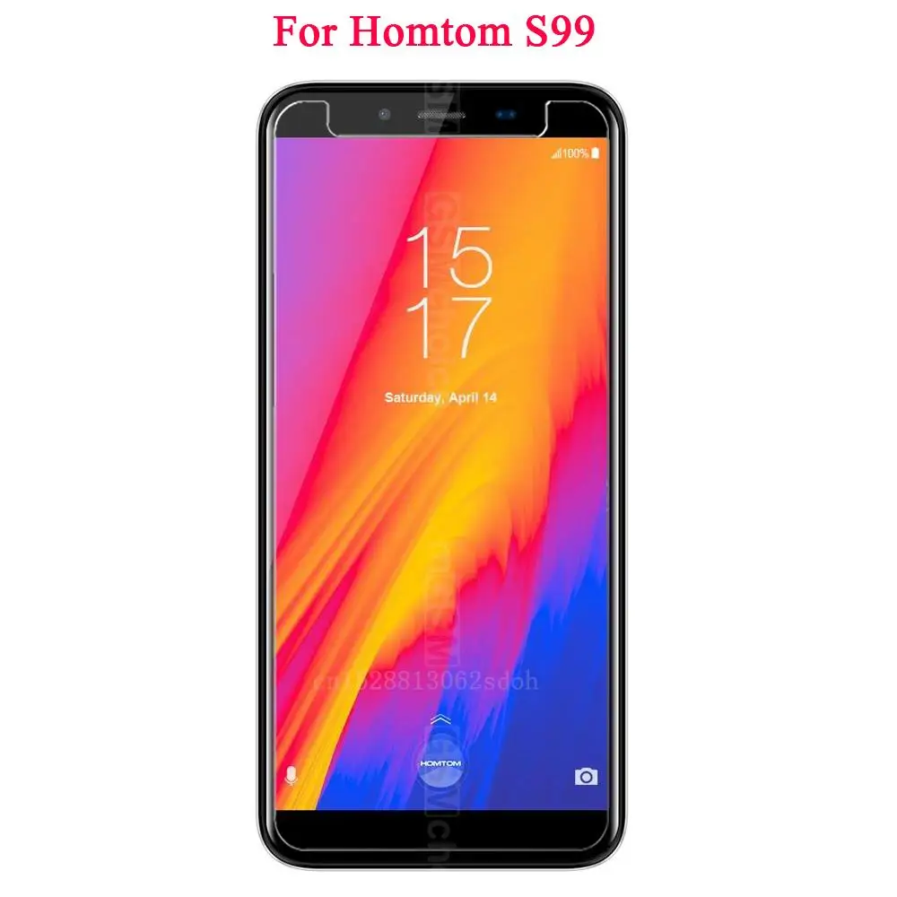 Homtom S99 Tempered Glass 9H 2.5D Premium Screen Protector Film For s 99 Mobile Phone Protective Films Case 9 | Мобильные телефоны