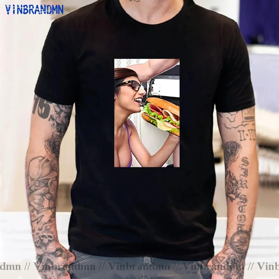 

Mia Khalifa action movie star Funny Mens Joke T-Shirt Birthday Gift Tee High Quality Tee Shirt Summer Short Sleeve Casual tshirt