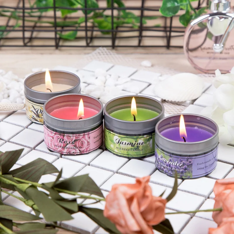 Ароматические свечи в скандинавском стиле украшение дома янки на день рождения