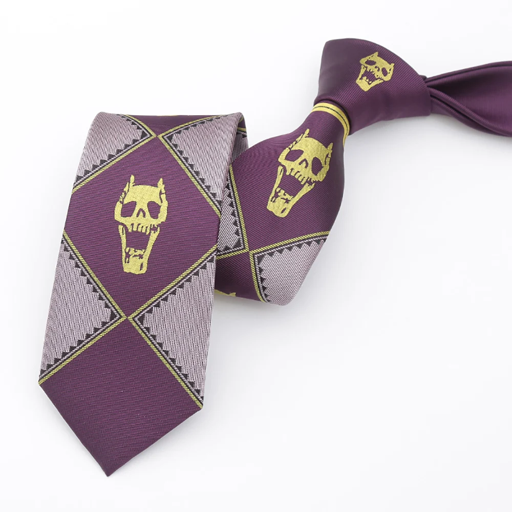 

Anime JoJo's Wonderful Adventure CosplayTie JoJo KILLER Queen Heaven Gate Kira Yoshikage Tie Role Playing Tie Costume Cool Gift