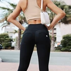 Женские Леггинсы для йоги Melody с эффектом пуш-ап, очень эластичные тренировочные штаны с высокой талией для тренировок в тренажерном зале для контроля живота