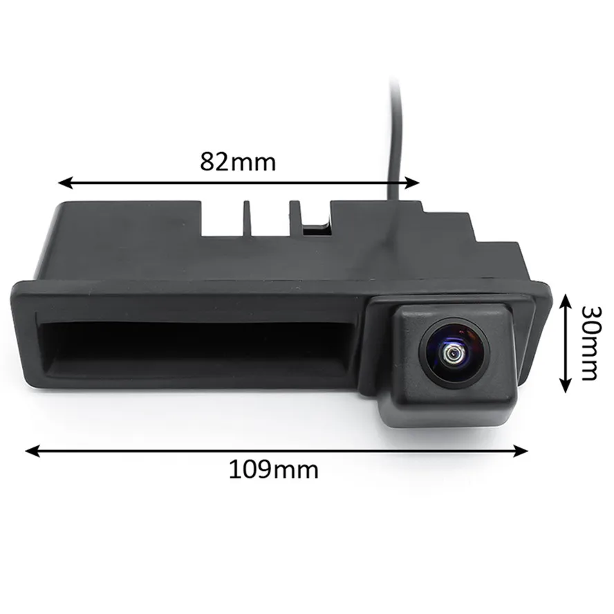 

HD 1080P ручка багажника Автомобильная камера заднего вида ночного видения Водонепроницаемая ForAudi A3 A4 A6 A6L S5 Q7