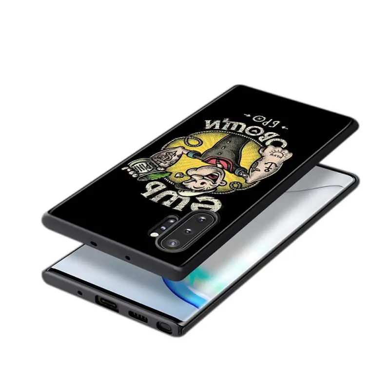 

Spinach Sailor For Samsung Galaxy Note 20 10 9 8 S21 S10 S10E S9 S8 S7 Ultra Lite Plus Pro 5G Phone Case