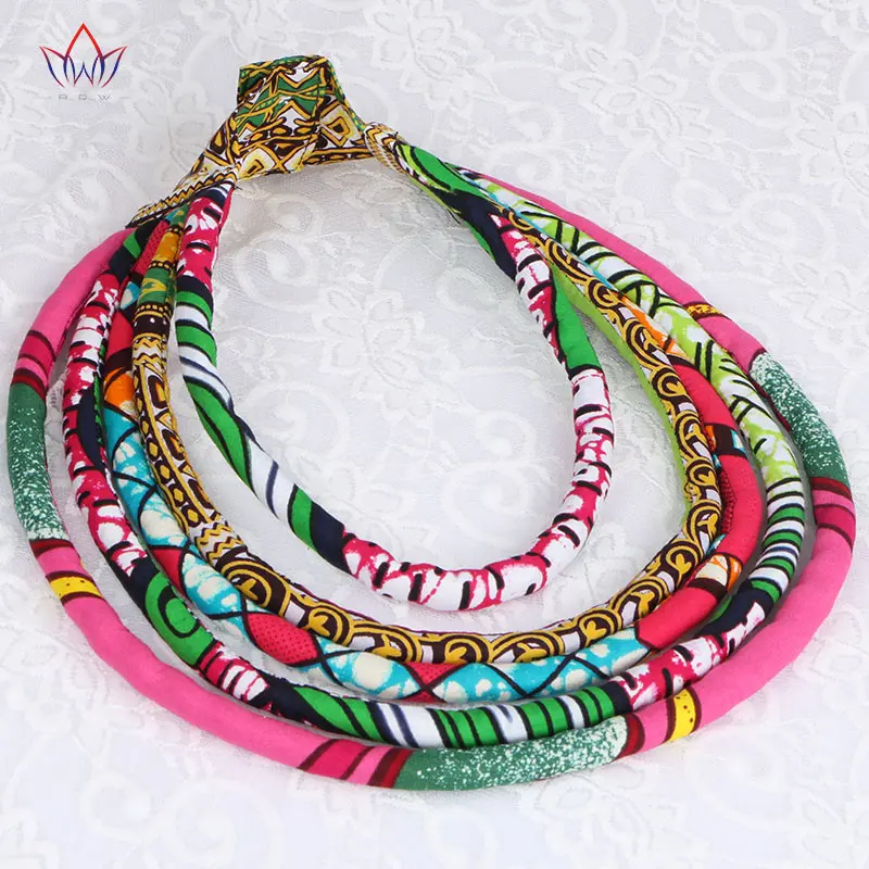 2020 ожерелье с Африканским восковым принтом бантом из Анкары ювелирные изделия