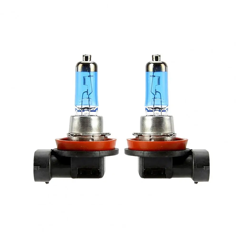 

2Pcs H11 12V 100W 4300K High Brightness White Car Halogen Bulb Headlight Fog Lamps Replacement Bulb Headlight Fog Lamps