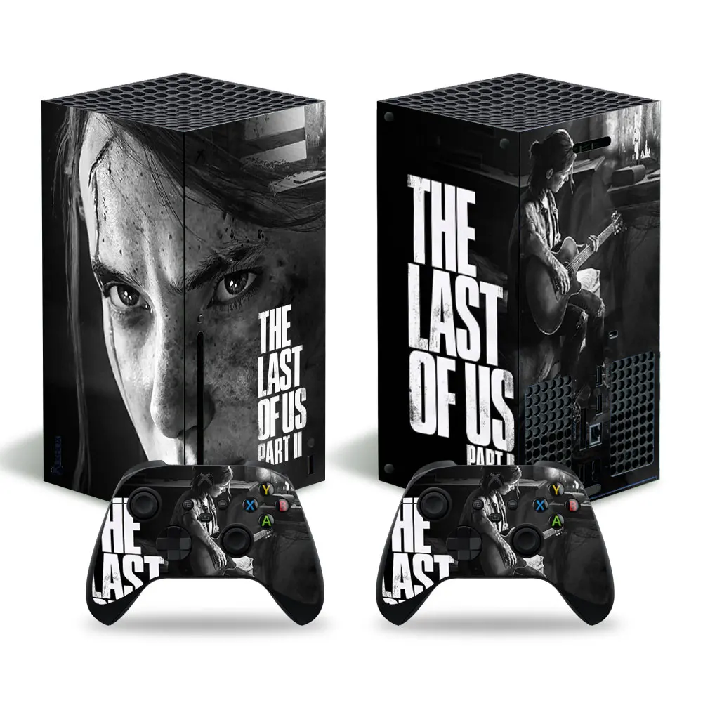 

The Last Of Us Style Skin Sticker Decal Cover for Xbox Series X Console and 2 Controllers Xbox Series X Skin Sticker Viny 1