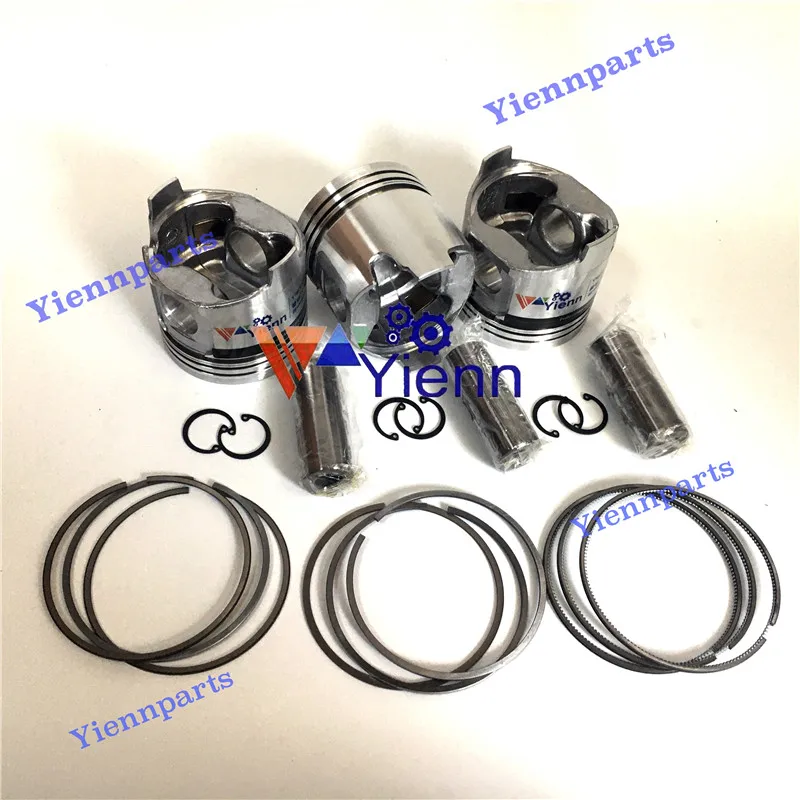

3TNC78 Piston Kit With Ring Set For Yanmar Diesel Engine Spare Parts