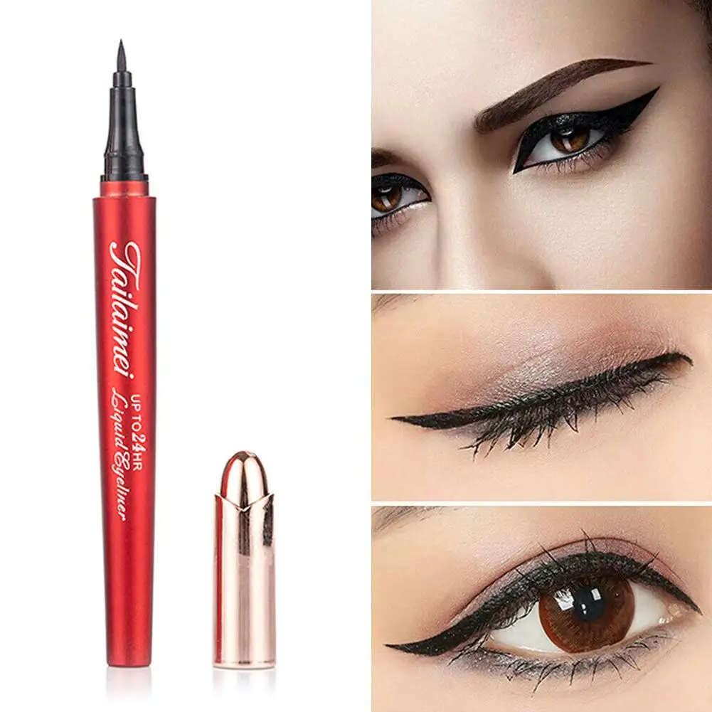 Горячая продажа Черная Подводка для глаз водостойкий стойкий макияж женщин Comestic