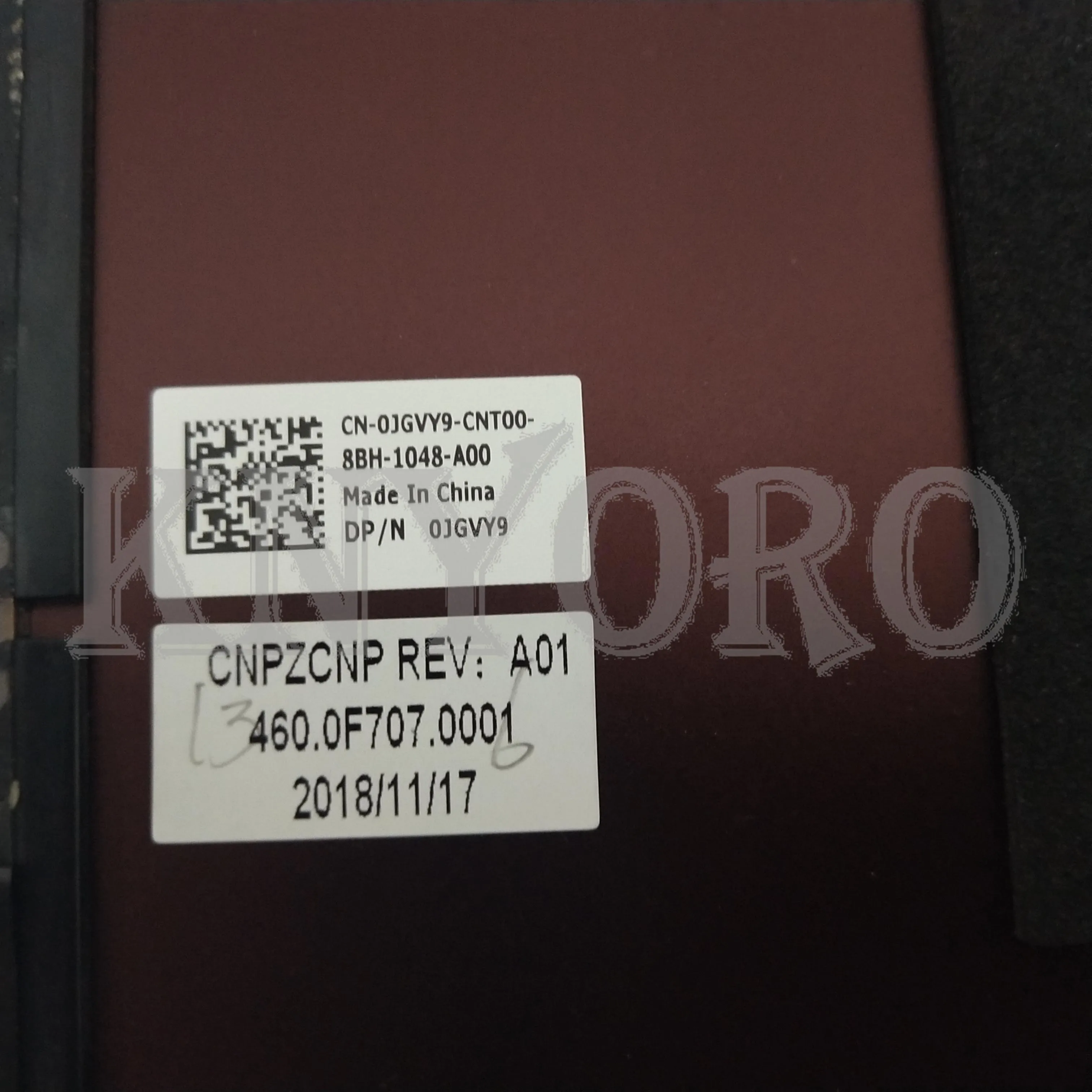 

95% NEW for Dell Vostro 5000 5480 5488 wine red LCD Back Cover 0JGVY9