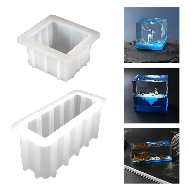 

Epoxy Resin Mold Dried Flower Resin Decorative Craft Geometry Silicone Mould LX9E
