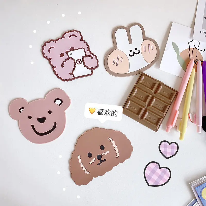 Креативный мультяшный милый фон для фотографий креативный мини-коврик стола с