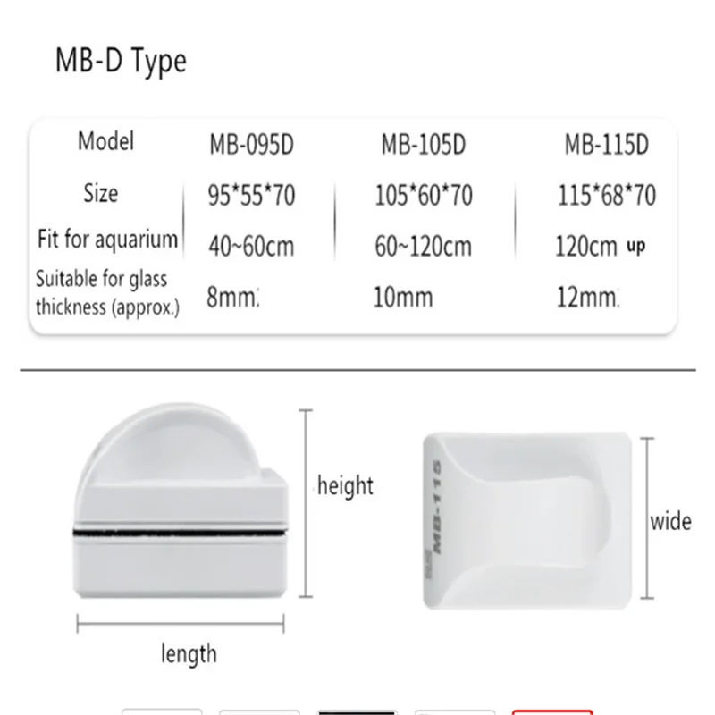 

Floating Magnetic Brush For Aquarium Fish Tank Glass Algae Scraper Cleaner Tool Aquarium Glass Wiper Cleaning Tool