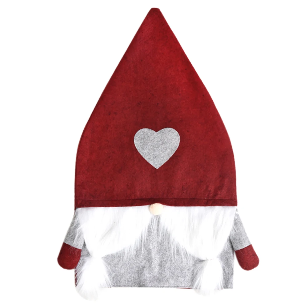 Чехол на заднюю крышку стула из нетканого материала в скандинавском стиле лес