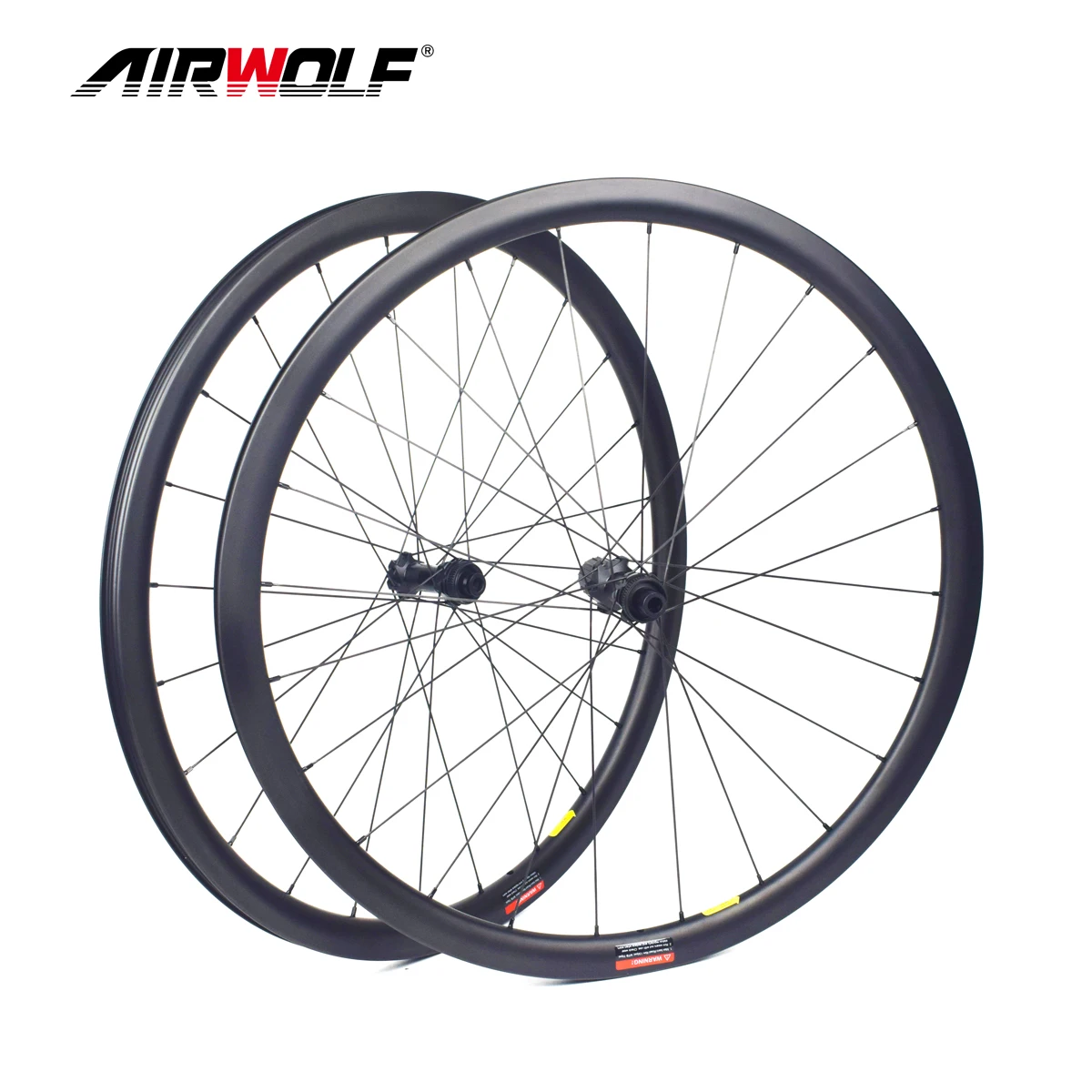 

AIRWOLF углеродная дорожная колесная пара 700C бескамерная трубчатая ступица дискового тормоза DT180 DT240 DT350 отверстие 24-24 11 скорость дорожного вел...
