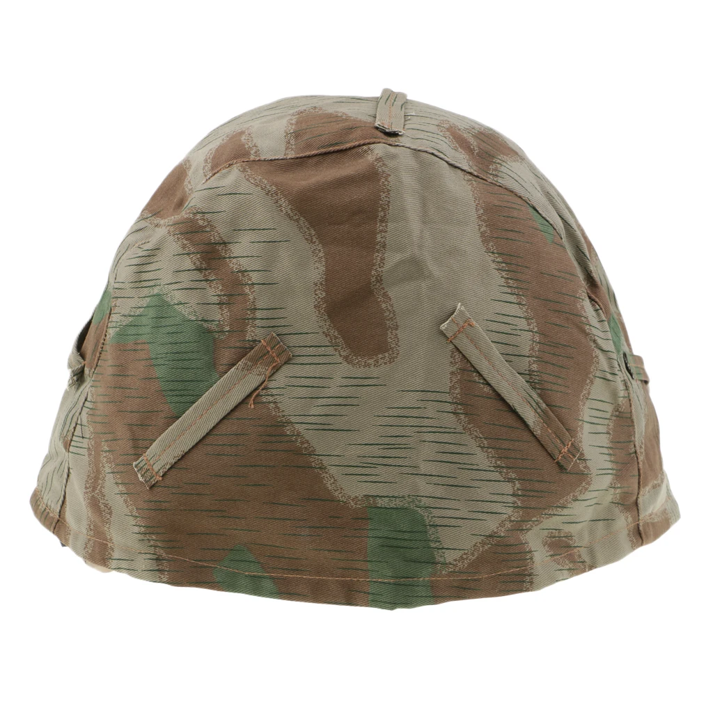Репродукция Второй мировой войны немецкий Solider M35 M40 M42 шлем крышка Splinter камуфляж