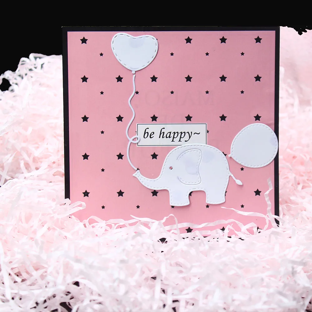 Ремесла слон животные металлические пресс-формы новые для рукоделия штампы