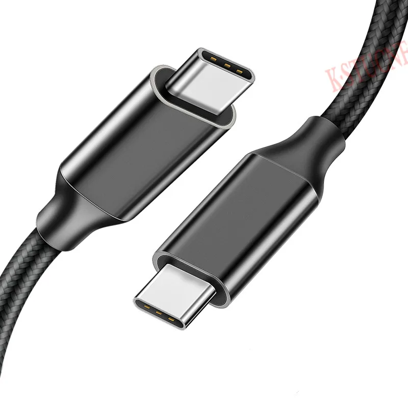 Бежевый Кабель usb type-C-USB C для samsung Galaxy S9 Plus Note 9, поддержка PD 30 Вт QC4.0 3A, кабель для быстрой зарядки для USB-C, зарядное устройство - Цвет: Бежевый