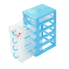 Горячая Распродажа прочный пластиковый мини Настольный ящик Чехол для мелочей ювелирные изделия новейший макияж органайзер, контейнер для хранения