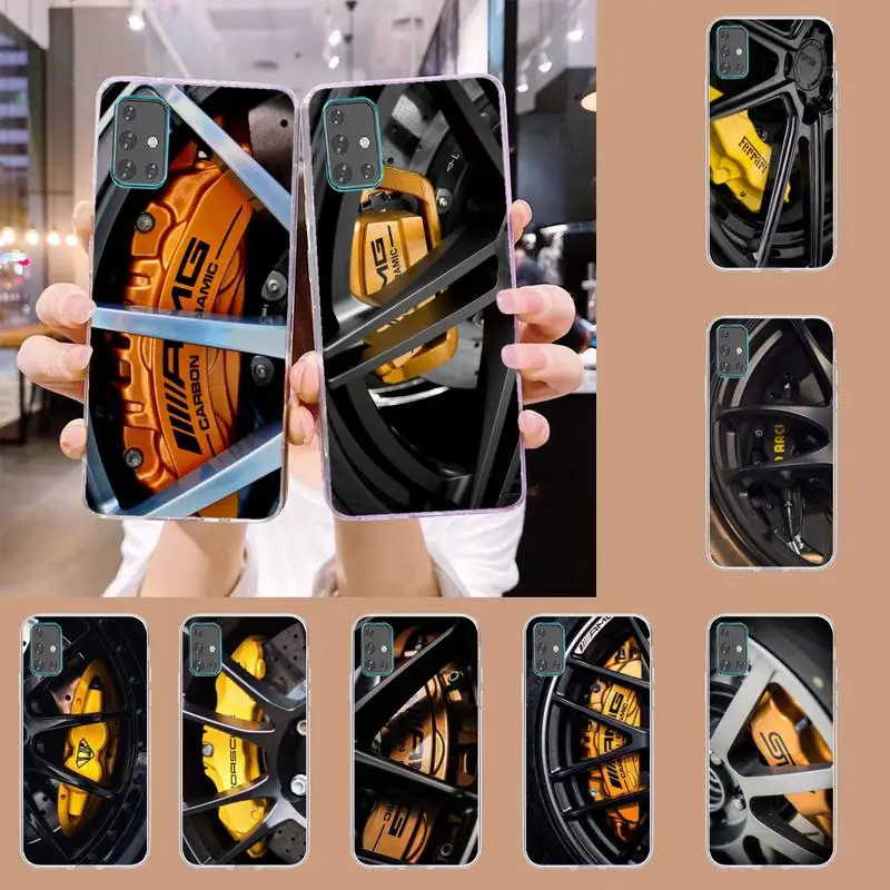 

Motorsport AMGs Tire Phone Case For Samsung S21 S30 S10 S9 S8 S7 A31 A12 A70 A52 A30 lite plus ultra soft Cover Fundas TM