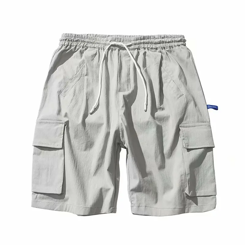 

2020 Summer new American casual workwear five-point pants Japanese teen loose shorts men's summer pants tide