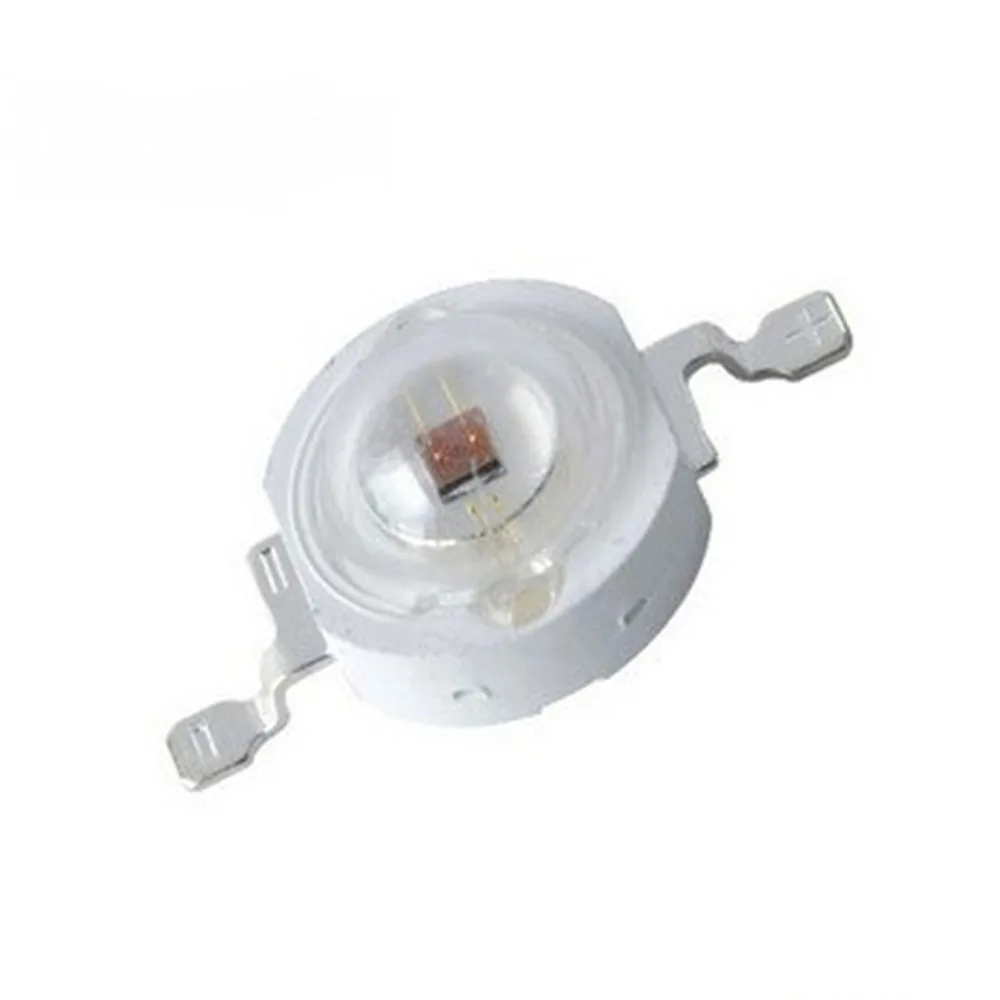 Высокая мощность 1 Вт красный/синий/зеленый/оранжевый 100 шт много 30 мил медный