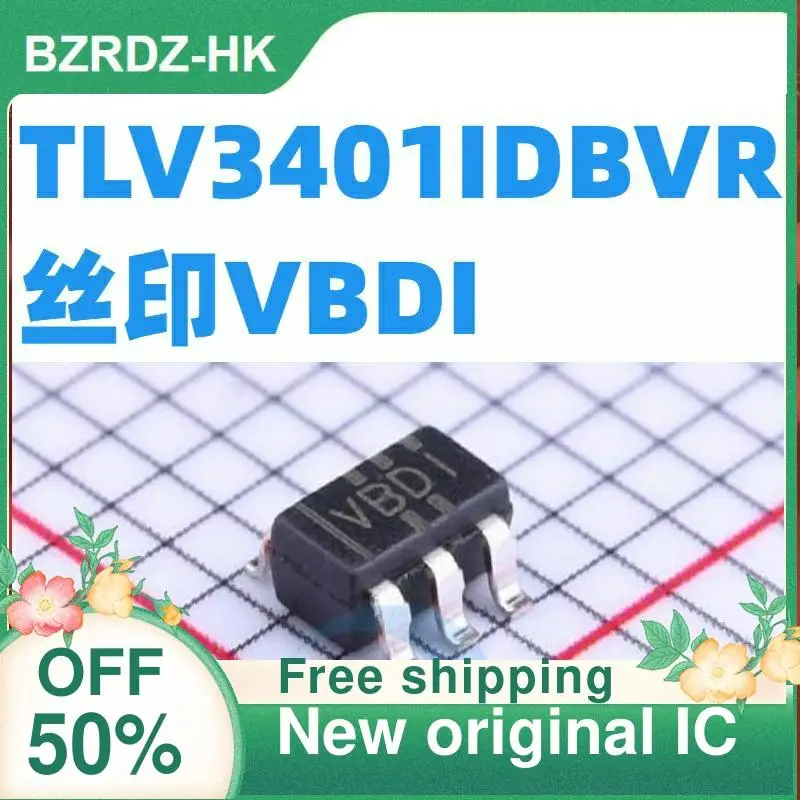 

Новая Оригинальная интегральная схема TLV3401IDBVR VBDI SOT-23-5, 1-20 шт.