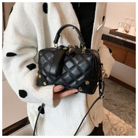 luxury designer tote bag high quality handbags womens 2021 new diamond lattice box shoulder messenger bags personality purse