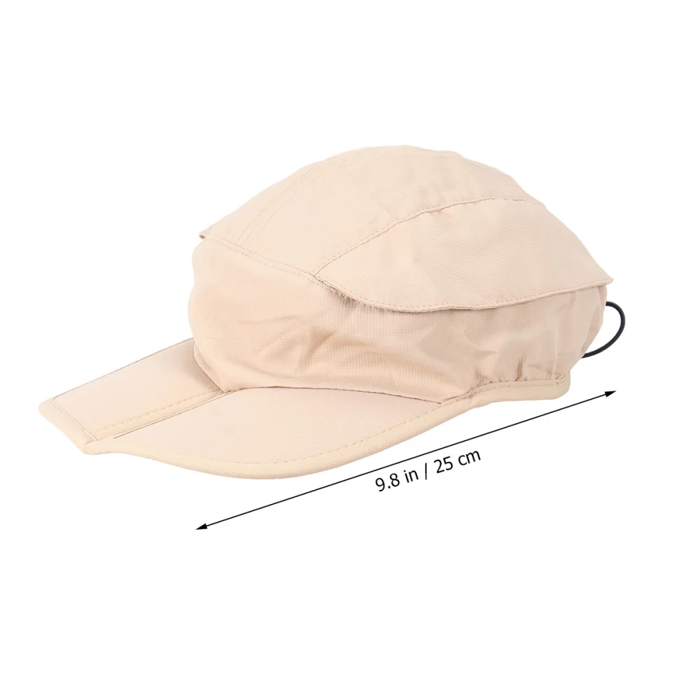 

Foldable Breathable Sun Hat UV Protection Outdoor Hat Baseball Cap for Hiking Climbing Camping (Red)