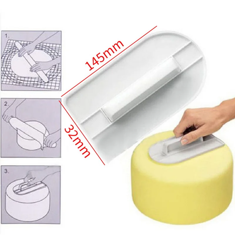 Форма для выпечки тортов DIY Пластик прозрачной текстурой салатового цвета коврик