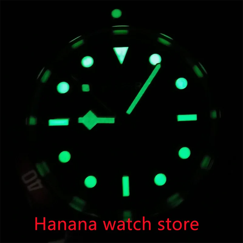 Мужские часы BLIGER 41 мм с сапфировым стеклом и циферблатом красного черного синего