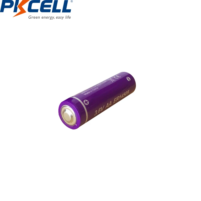 Аккумуляторы PKCELL AA 3 6 В ER14505 14505 2400 мАч 10 шт. батарейки LiSCLO2 превосходные батареи LR6