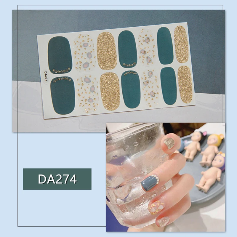 Лидер продаж водостойкая наклейка для ногтей защита окружающей среды