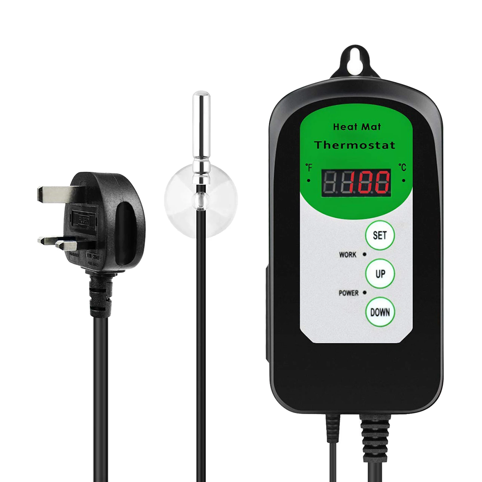 

240V 1000W Digital Mat Thermostat Temperature Controller for Plants