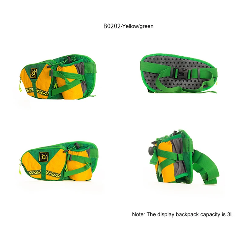 

Hiking Waist Bag Travel Running Waist Packs Hydration Belt Waist Bag Camping Trekking Fitness Gym Holder Jogging Marathon Race