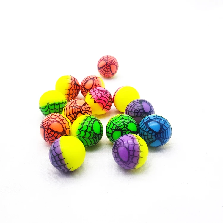 

Смешные Игрушечные Мячи 50 шт./лот 30 мм, смешанные надувные мячи, твердые плавающие попрыгивающие Детские эластичные резиновые мячи, игрушки-...