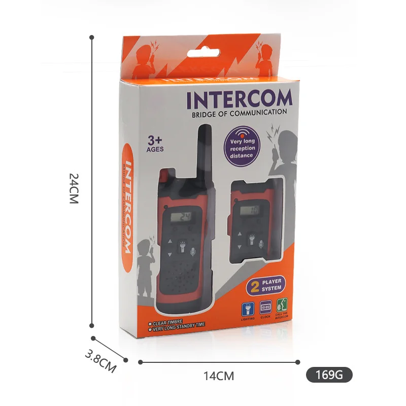 Walkie talkie игрушка Междугородная Беспроводная смарт вызов пара мальчик и девочка