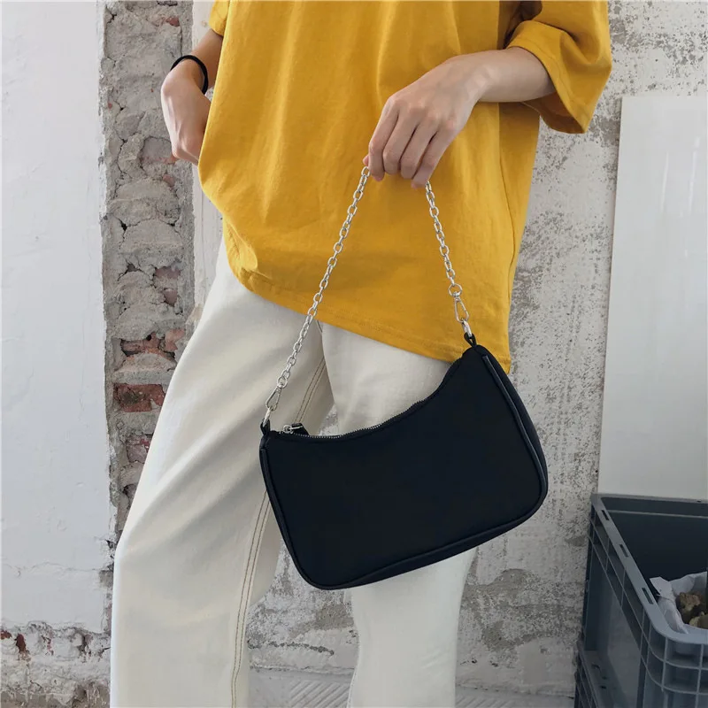 

Small Flap Underarm Bag for Women Solid Color High Quality Ladies Single Shoulder Bag Handbags Carteras Mujer De Hombro Y Bolsos