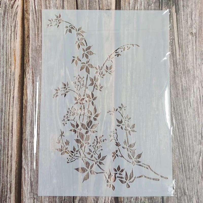 Трафарет с мандалой-многоразовый трафарет для