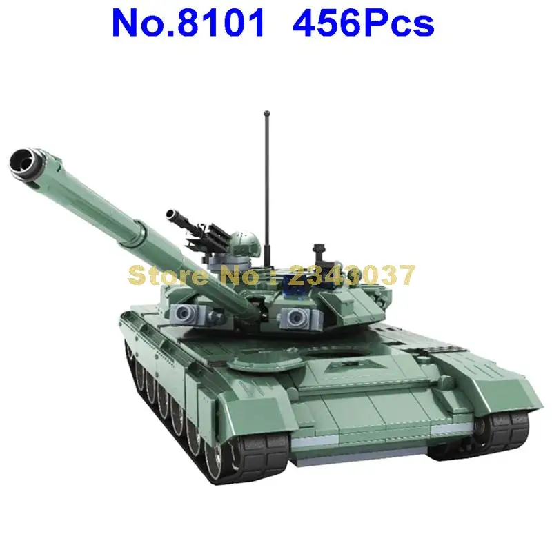 8101 456 шт. военный боевой танк Россия T90a морской герой строительный блок 2 игрушки |