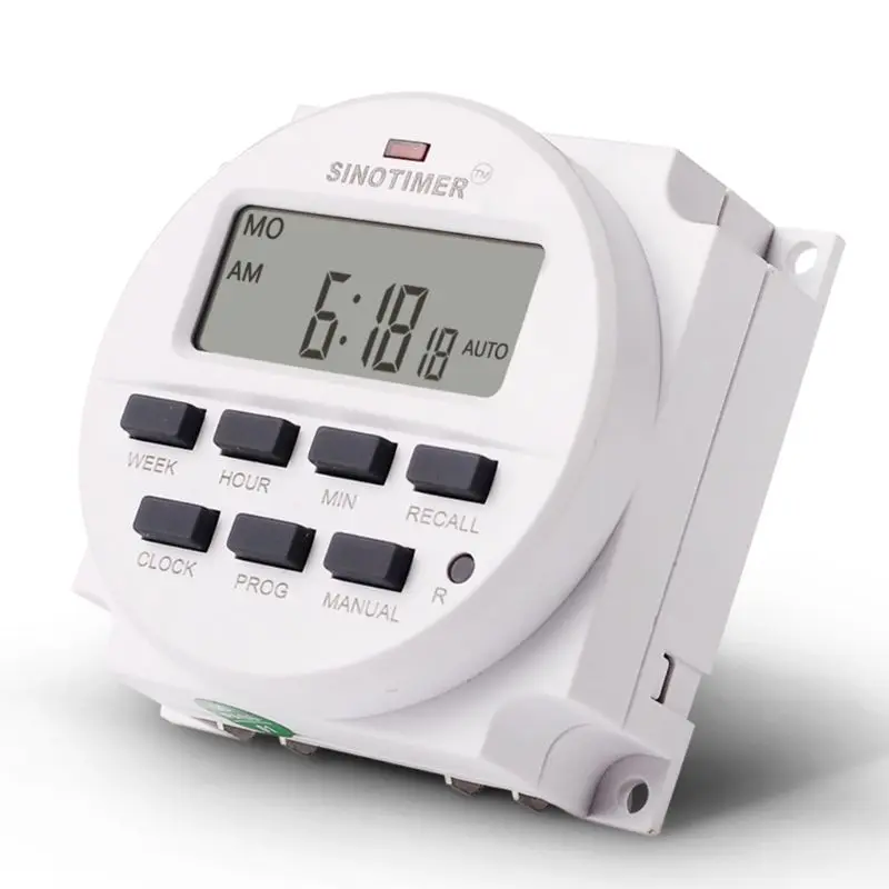 

BIG LCD Digital 220V Programmable Timer Switch with Countdown Time Function