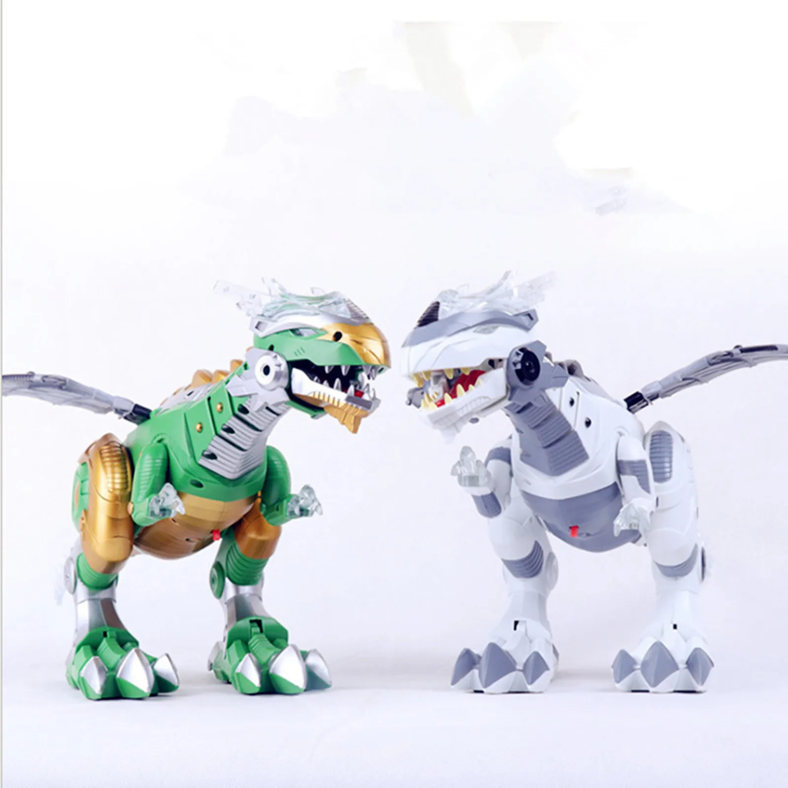 Ходячий дракон игрушка огненный большой спрей механические динозавры с крылом