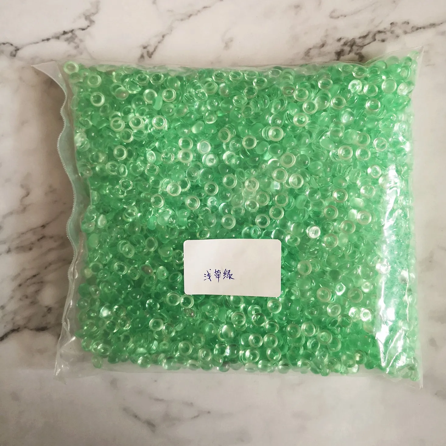 500 г/пакет бусины для рыбной чаши DIY Украшение слизи 7 мм Диаметр для ремесленных инструментов украшение дома 21 цвет