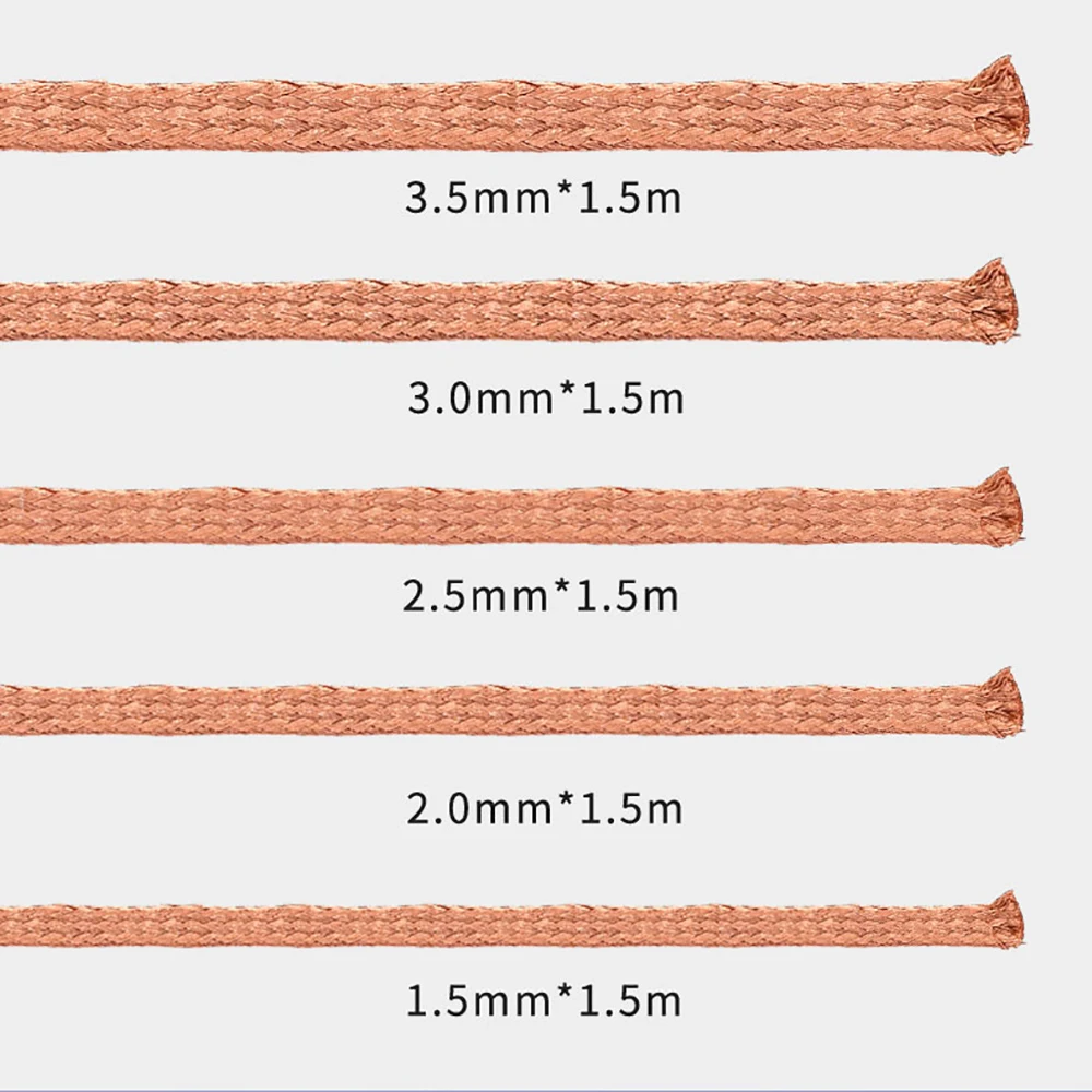 Desoldering Wire MECHANIC R350 1.5M 1.5/2.0/2.5/3.0/3.5MM For Removal Of Solder Slag on PCB Suction Strong Tin Tape | Инструменты