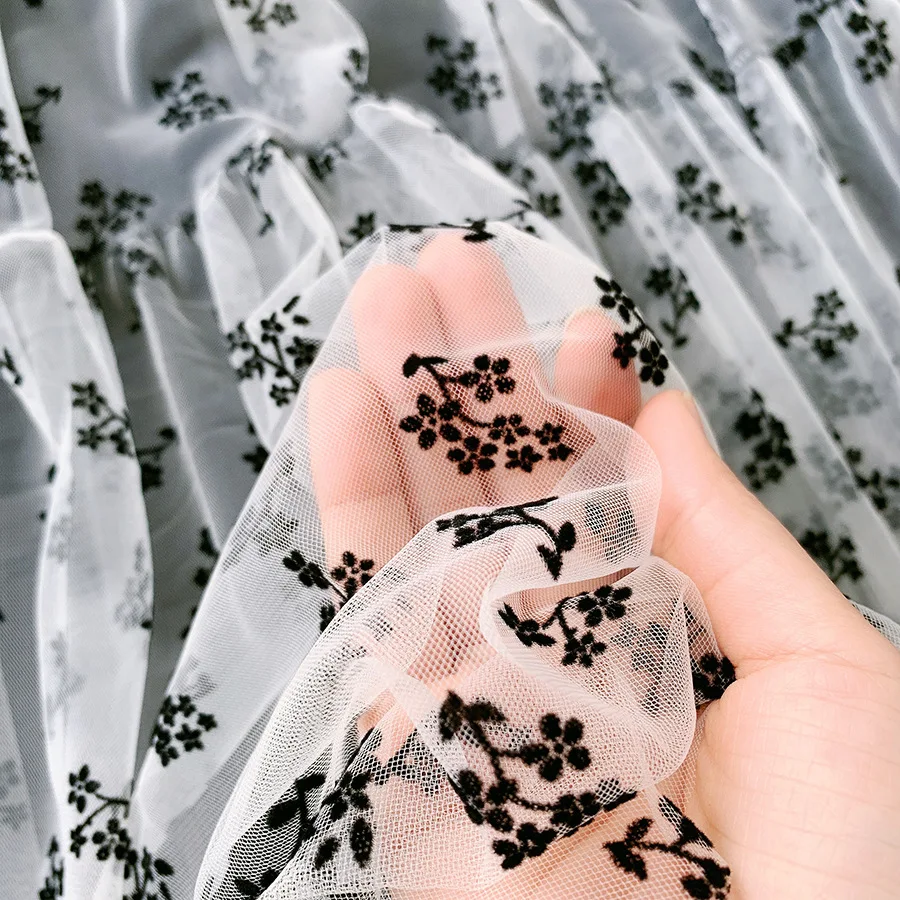 

2021 Spring Woman Skirts Elastic High Waist Floral Print Mesh Skirts Women Pleated Tutu Skirts Elegant Mujer Faldas Femme Jupes
