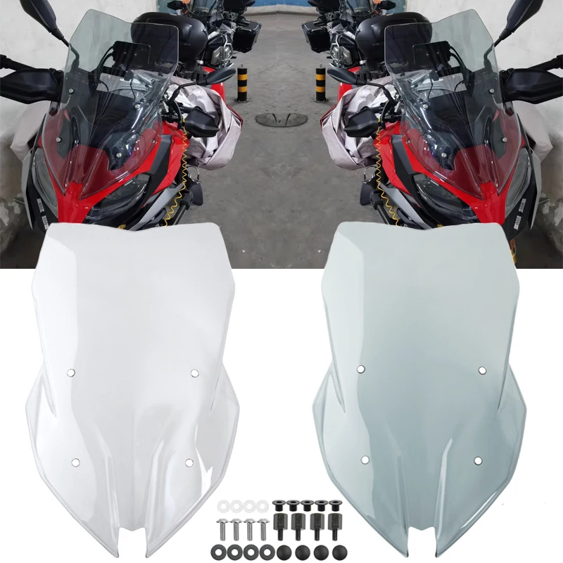

F900 XR New Motorcycle Windscreen Windshield Wind Shield Deflector Protector Screen Visor With Screws For BMW F900XR 2020 2021