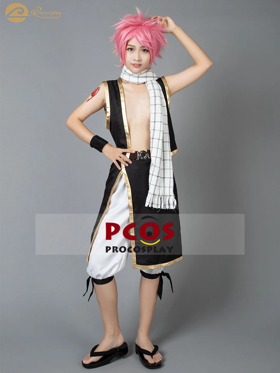 Pro Косплей Лучшая цена Сказочный хвост костюм аниме Нацу для косплея костюмы и