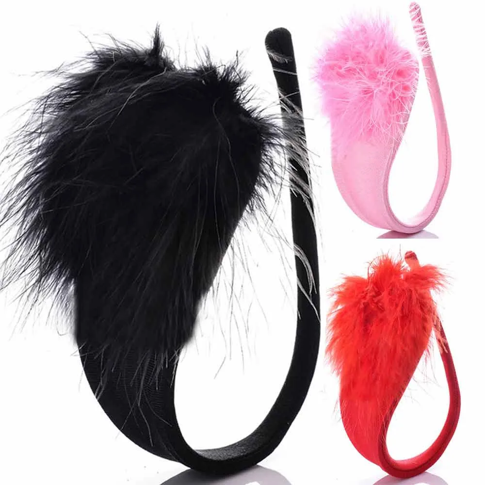 Трусики невидимки женские с перьями однотонные 1 шт.|Белье бейбидолл и сорочки| |